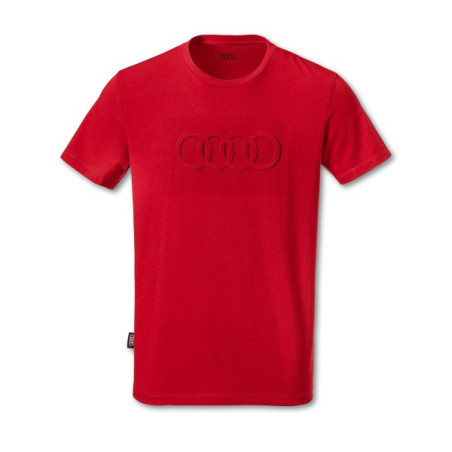 T-shirt Audi rouge