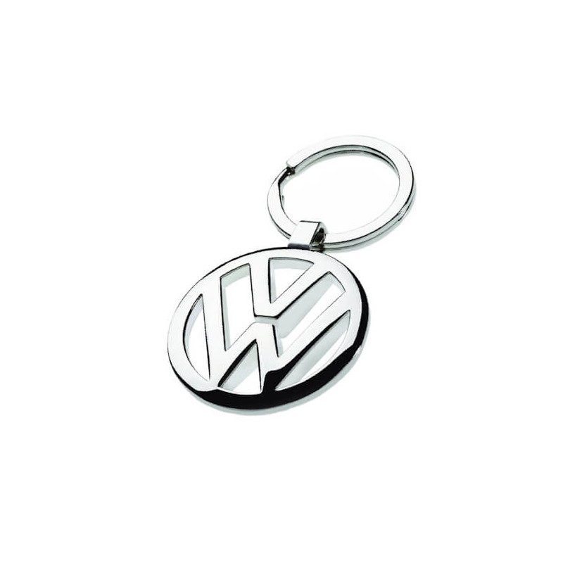 Porte-clés Volkswagen chrome